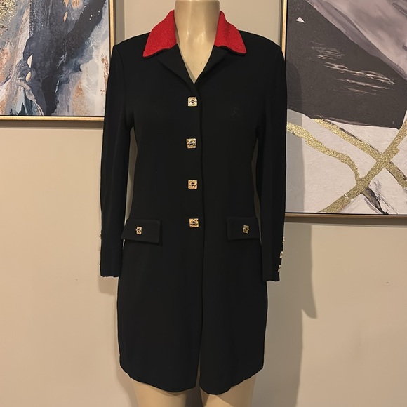 Vintage St. John Collection Knee-Length Dress size 2 - Picture 4 of 12